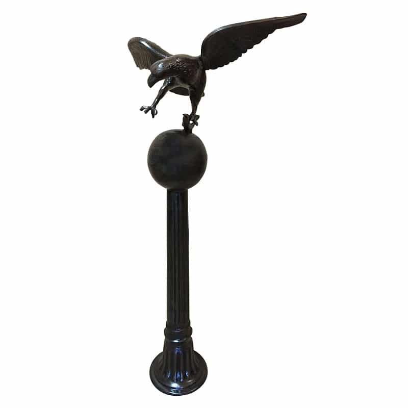 Small Eagle on Post - Backyard Buddies