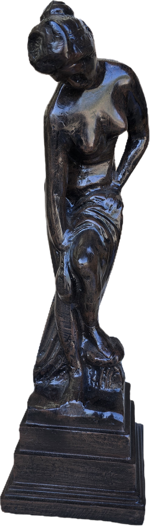 Lady Standing Bathing