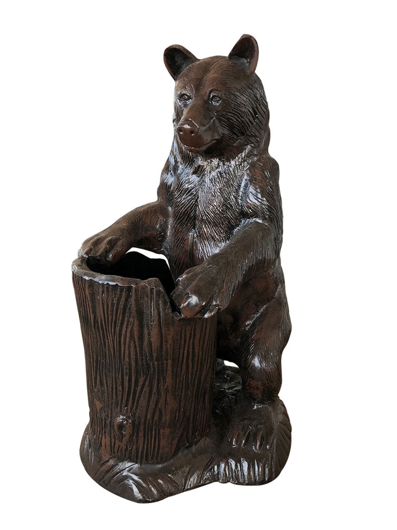Bear with Stump - Backyard Buddies