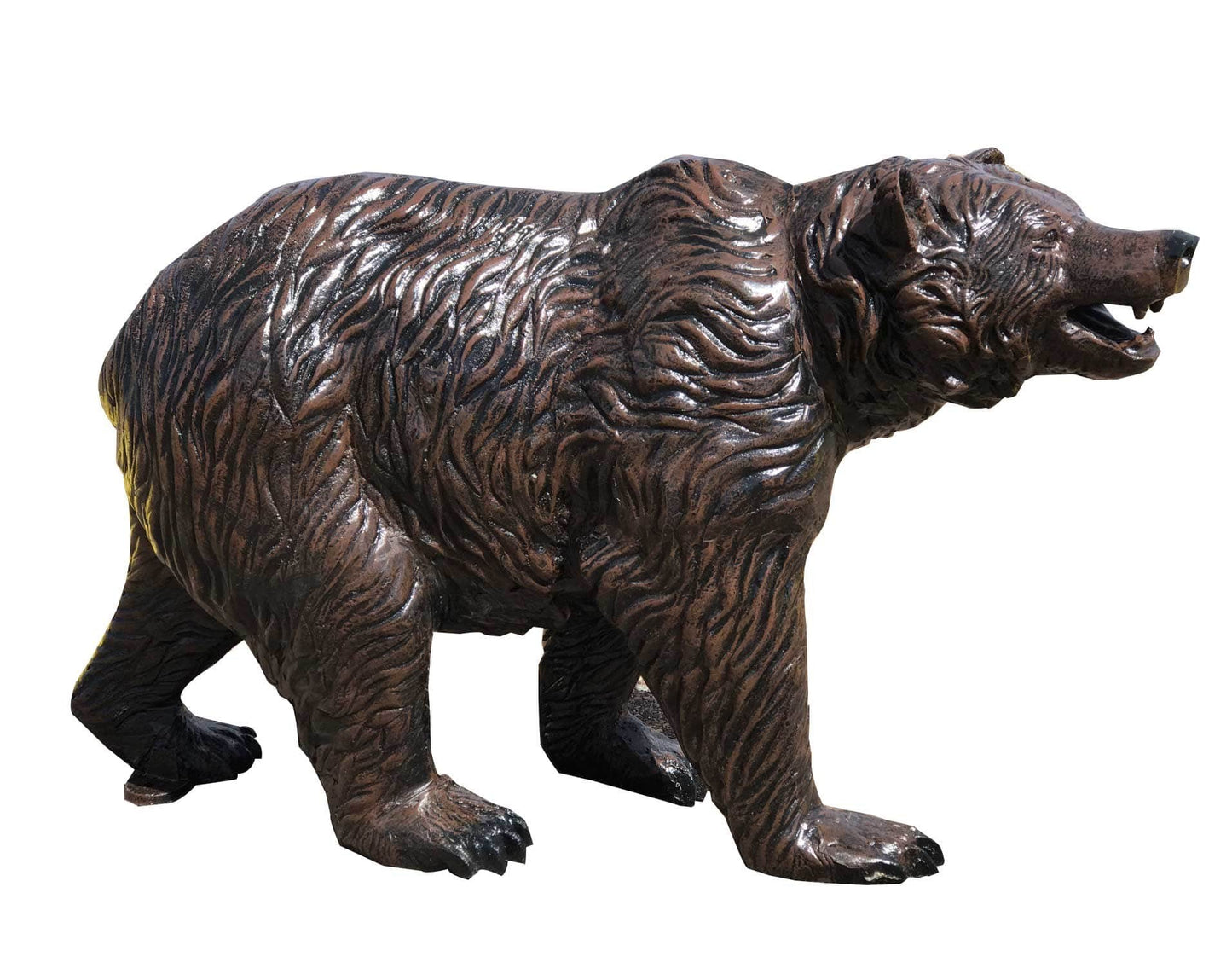 Grizzly Bear Cub on All Four - Backyard Buddies