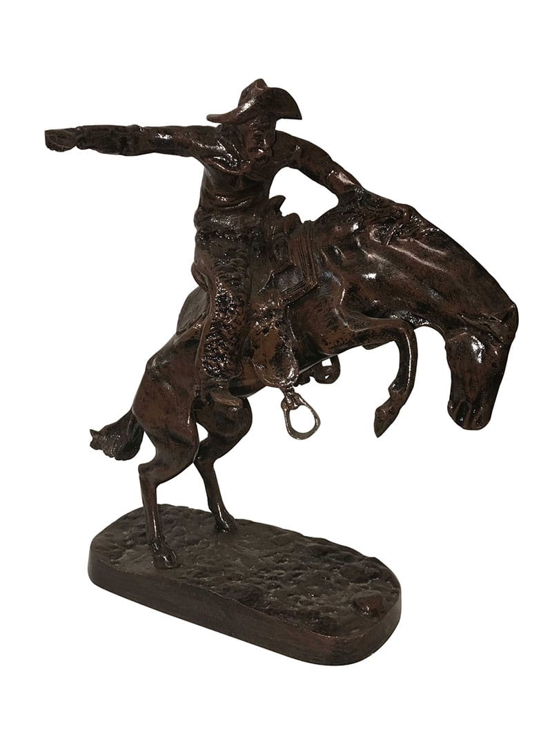 Bronc Rider Remington Replica - Backyard Buddies