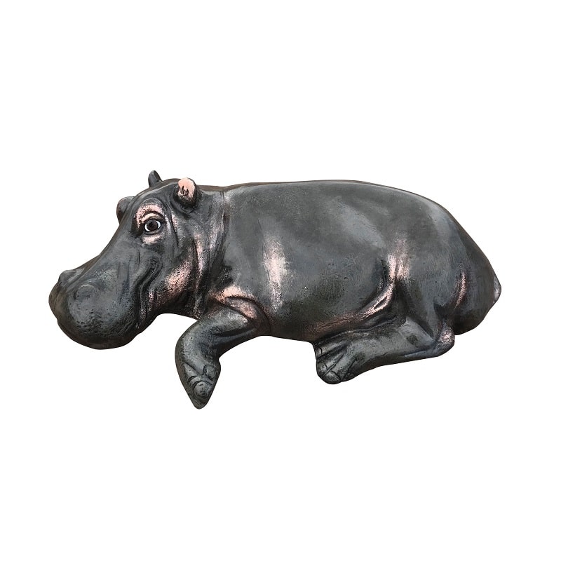 Baby Hippo Sleeping - Backyard Buddies