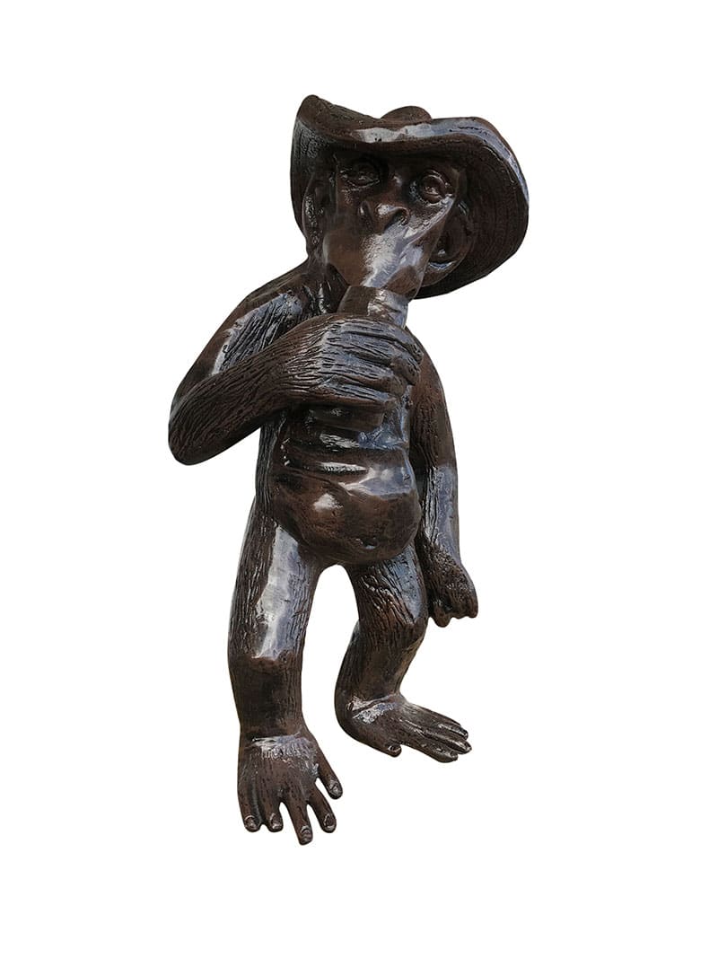 Monkey with Can - Backyard Buddies