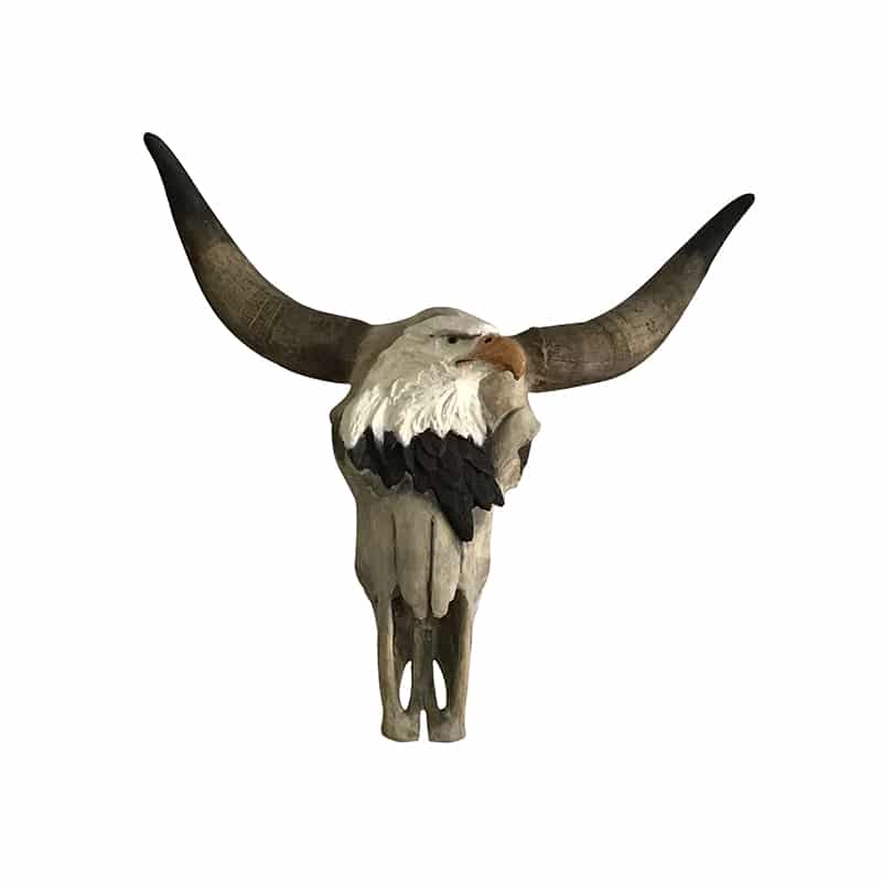 Skull with Eagle - Backyard Buddies