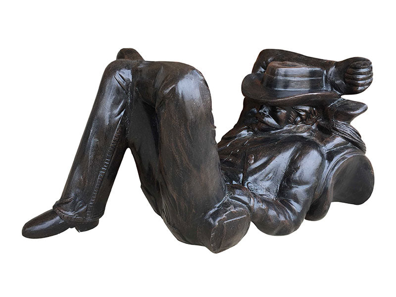 Resting Cowboy Table Base - Backyard Buddies