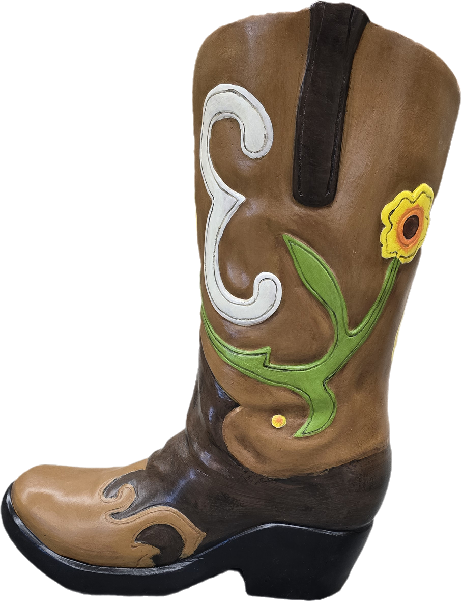 Wide Boot Planter - Backyard Buddies