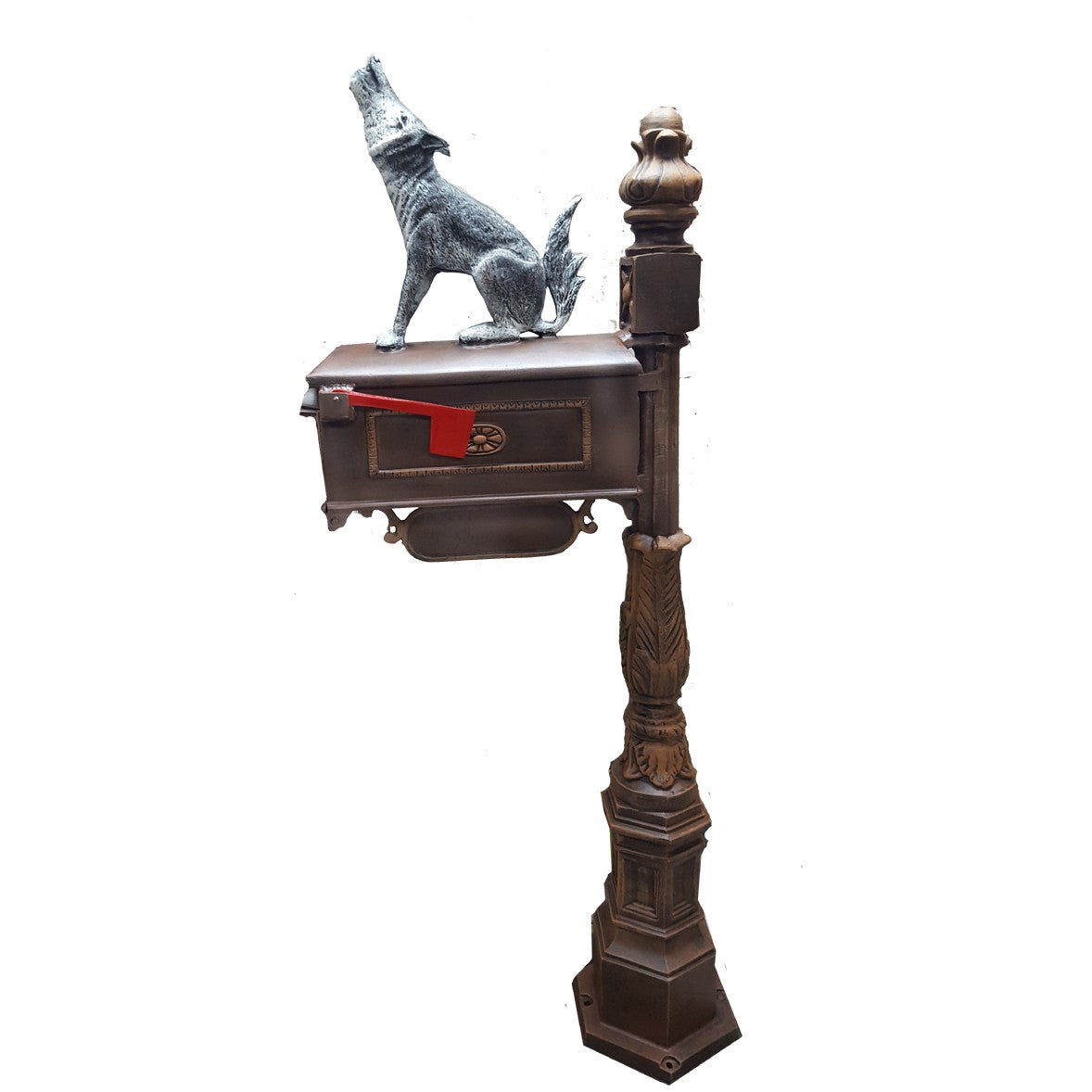 Howling Coyote Mailbox