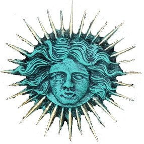 Lady Face with Rays (Medusa)