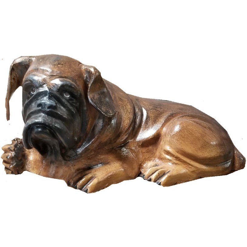 Laying Down Mastiff Pup