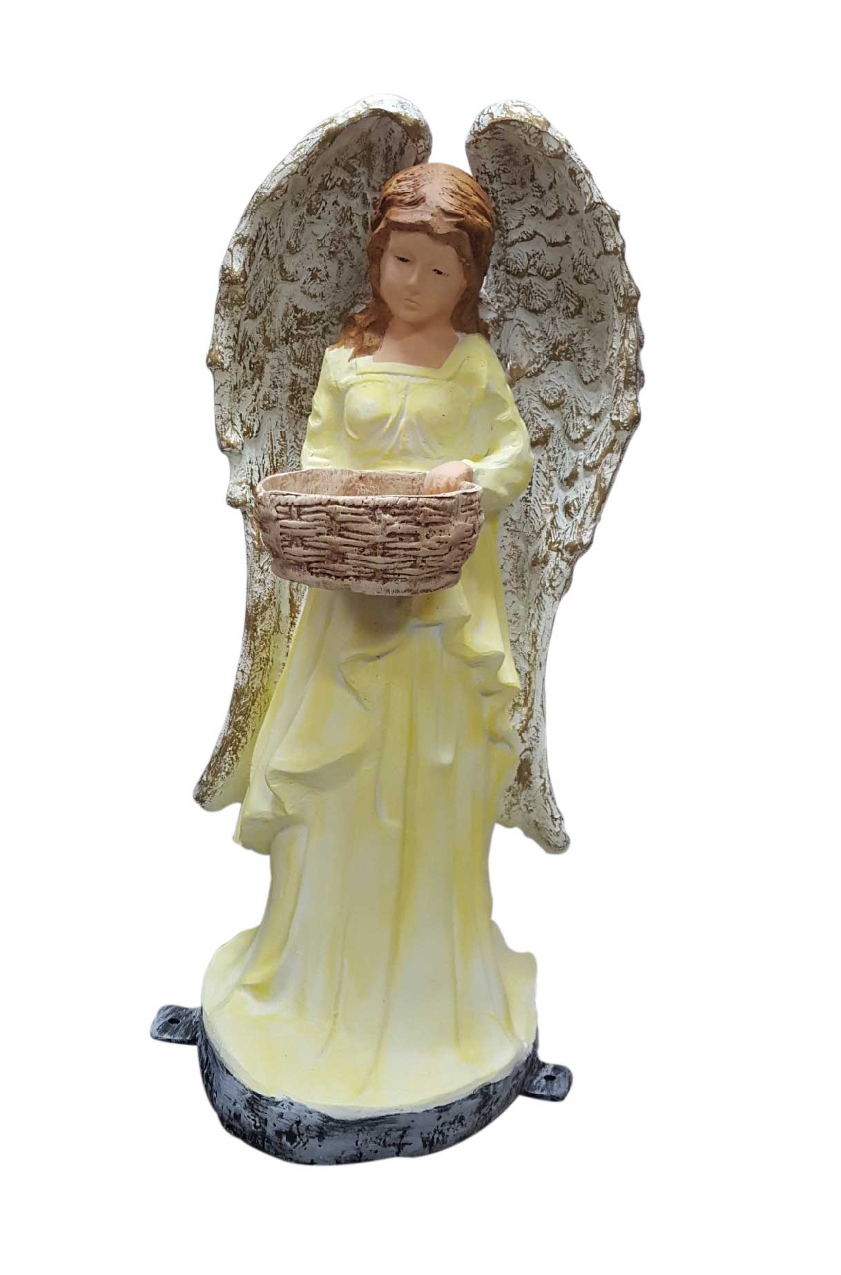 Little Angel with Basket - Backyard Buddies