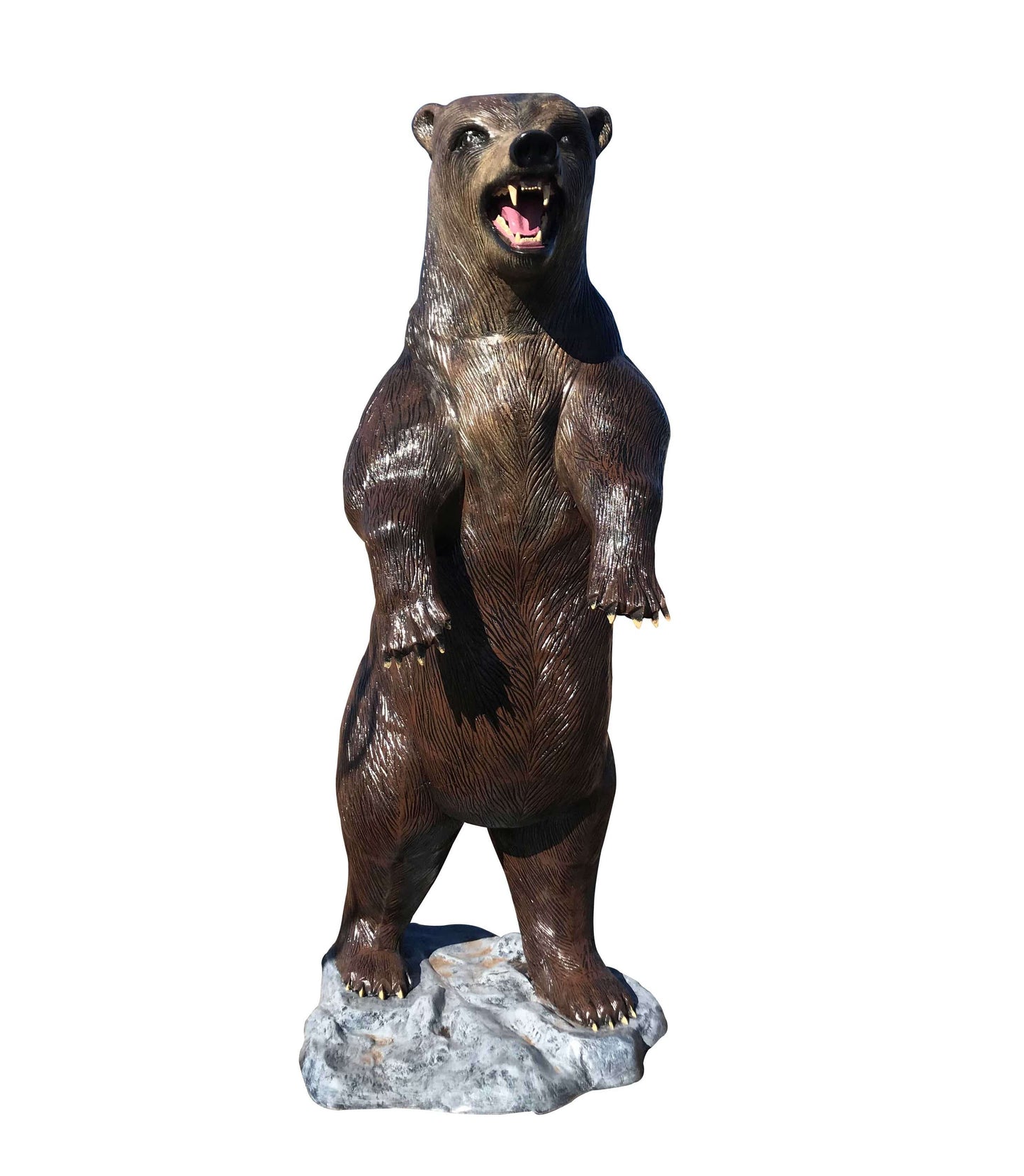 Standing 8' Grizzly Bear - Backyard Buddies