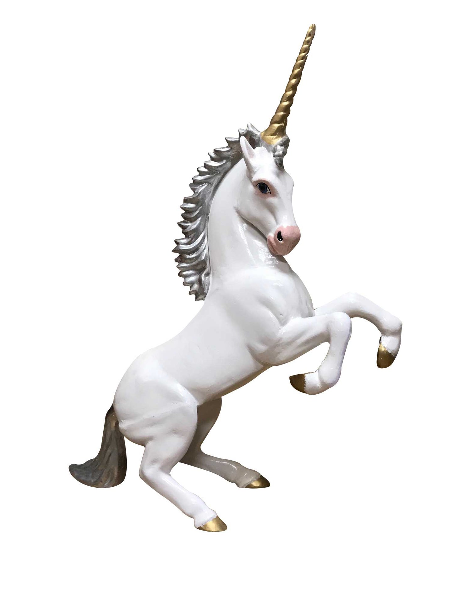 Rearing Unicorn 38" - Backyard Buddies