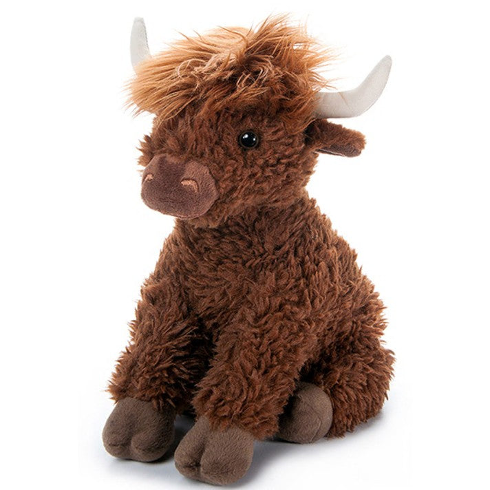 Chocolate Highland Cow 12"