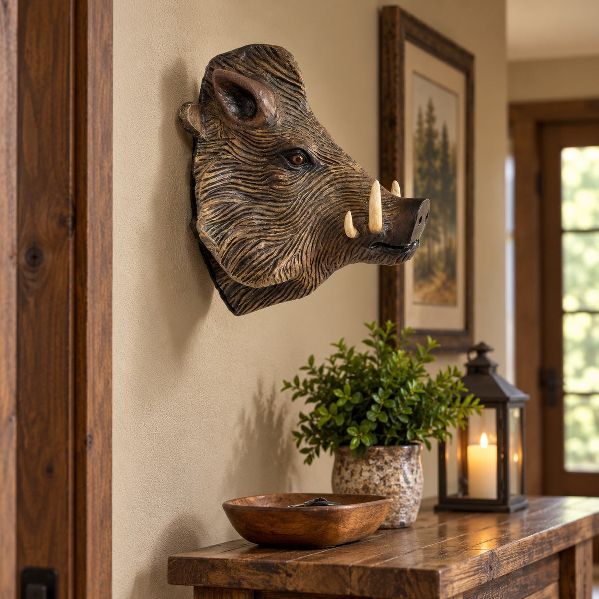 Wild Boar Wall Mount