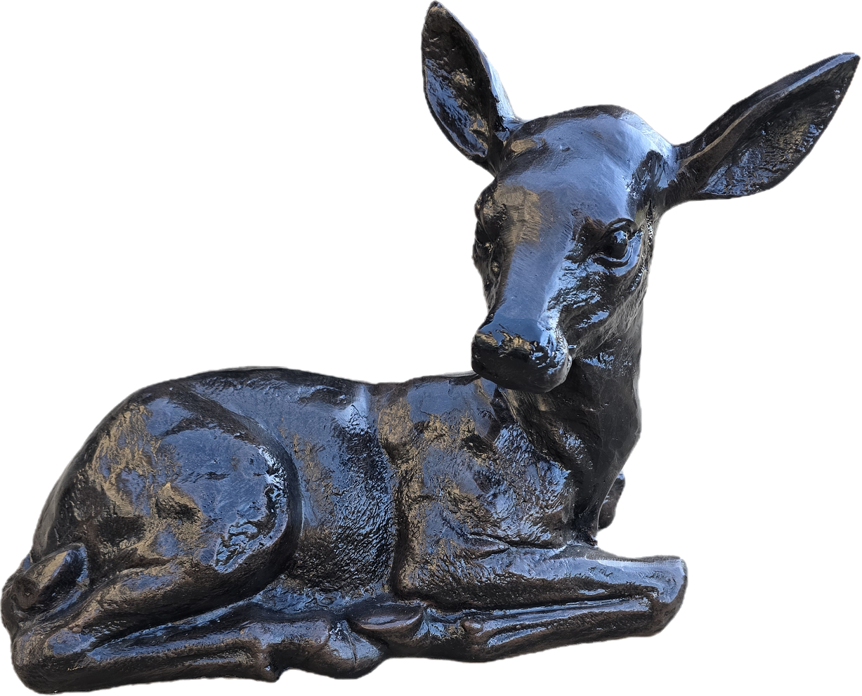 Mini Doe Laying Down - Backyard Buddies