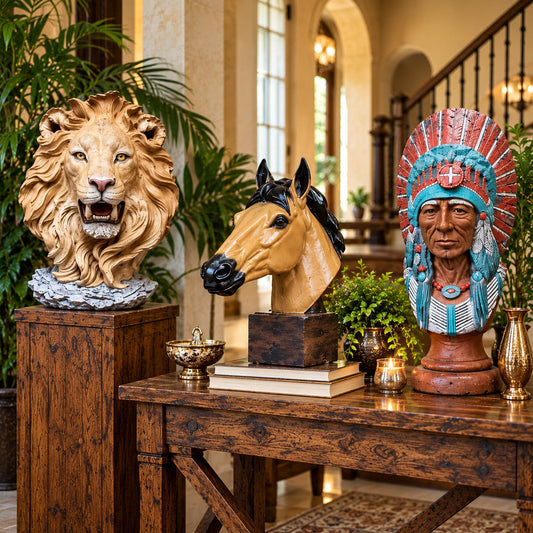 Where Would You Put It? Head Busts That Bring a Space to Life