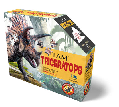 100 piece - I AM TRICERATOPS