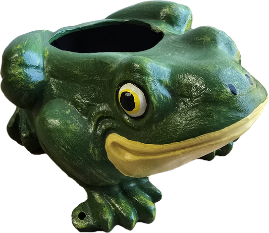 Large Frog Planter