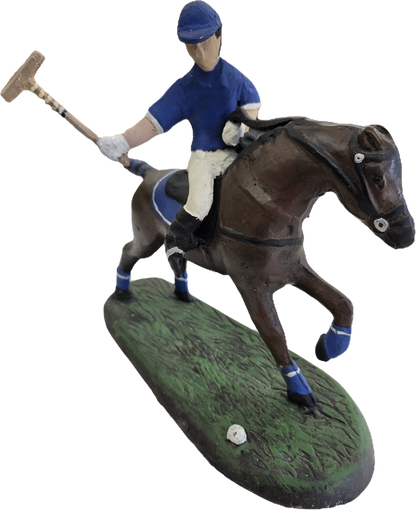 Polo Player on Horse