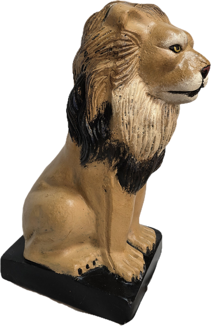 Small Sitting Lion - Backyard Buddies