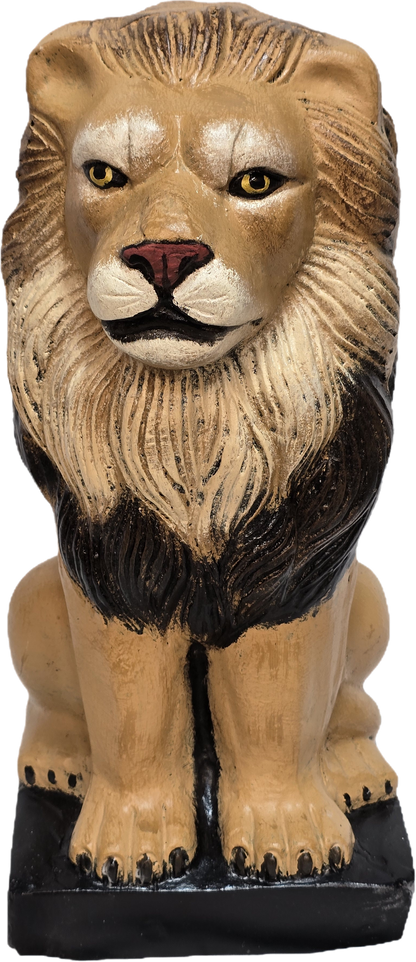 Small Sitting Lion - Backyard Buddies