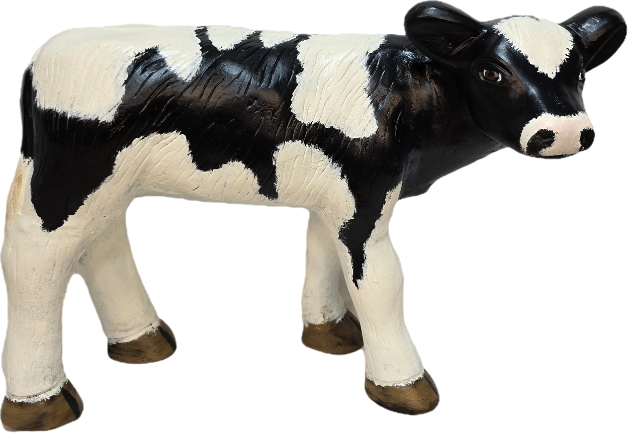 Calf with Turned Head - Backyard Buddies