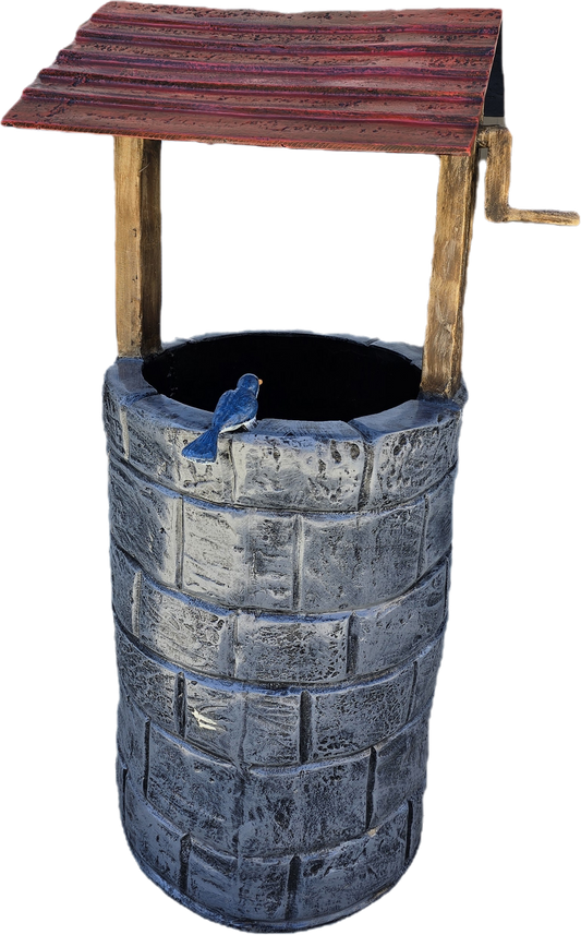 44" Tall Wishing Well