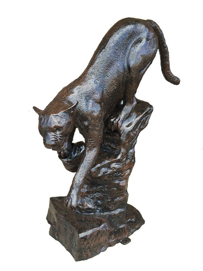 Cougar on Rock - Backyard Buddies