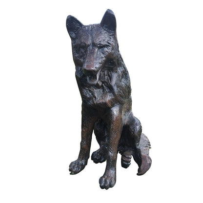 Sitting Fox or Coyote - Backyard Buddies