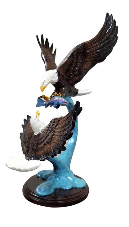 Fighting Eagles with Fish - Backyard Buddies