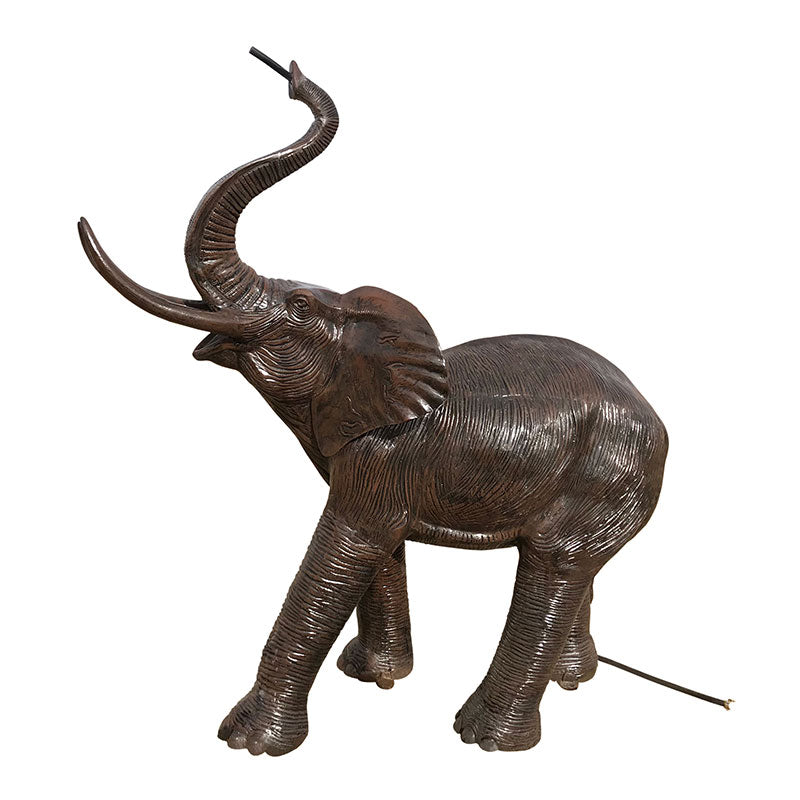 6' Elephant with Water Spout