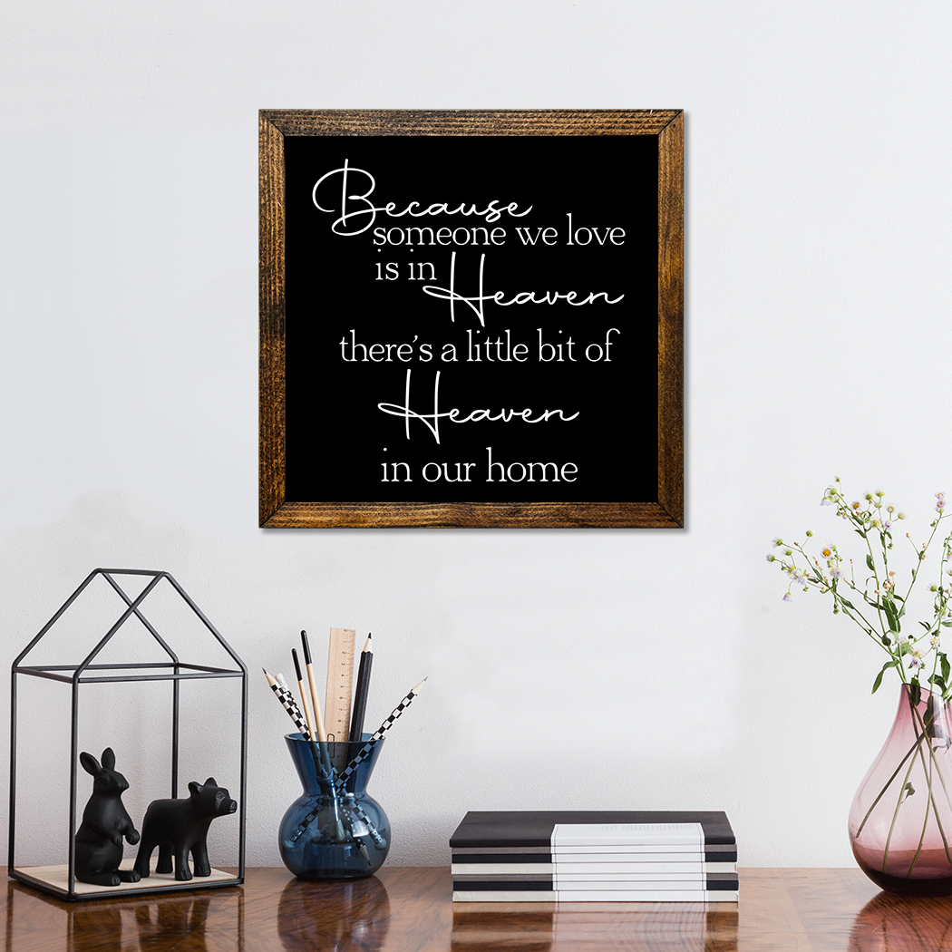 TIMBERLAND FRAME BECAUSE SOMEONE WE LOVE IS IN HEAVEN - Backyard Buddies