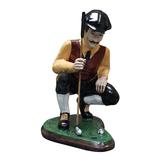 Golfer Kneeling