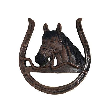 Horseshoe with Horse Head