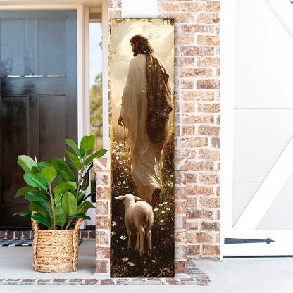 Easter He Is Risen Porch Sign | Inspiring Religious Farmhouse Entryway Plaque