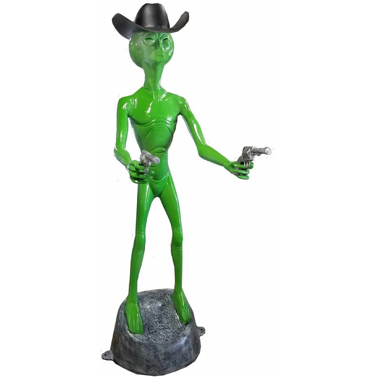 Alien with Hat and Guns