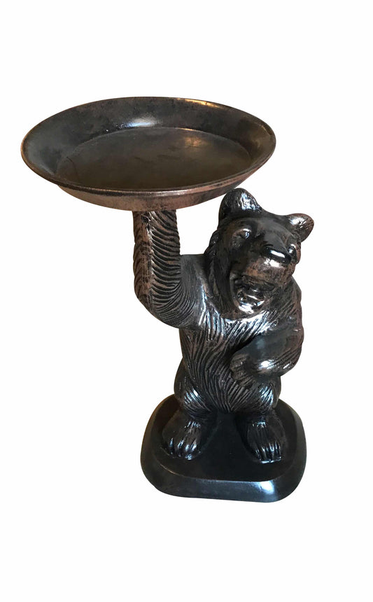 Bear Holding a Tray