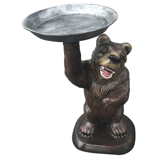 Bear Holding a Tray