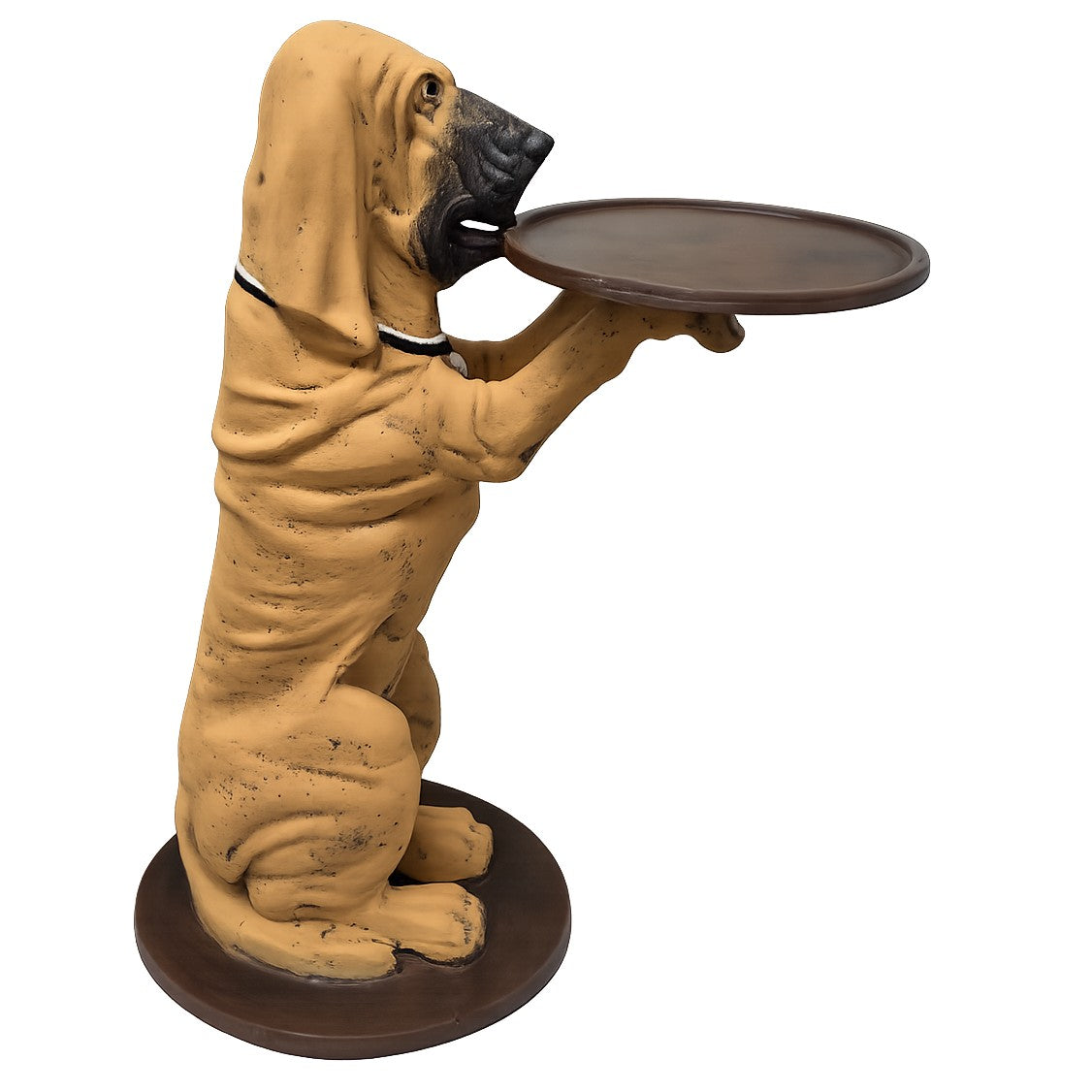Basset Hound Holding Tray