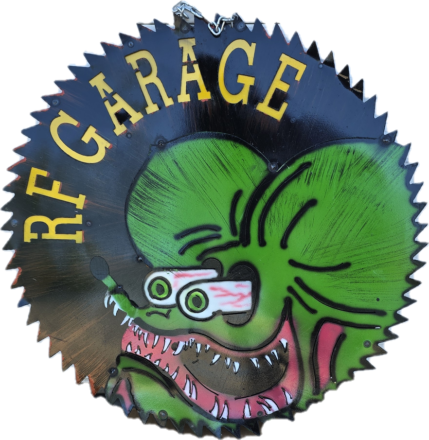 Rat Finks Garage Sign 24"