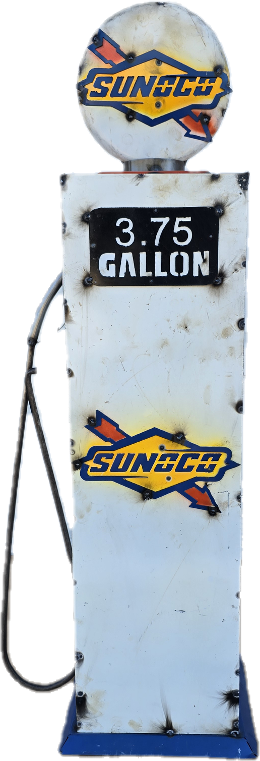 Sunoco Square Gas Pump - Large