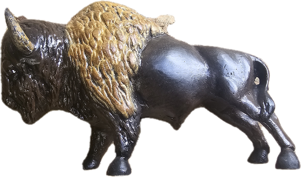 Buffalo 15" (White or Natural Color)