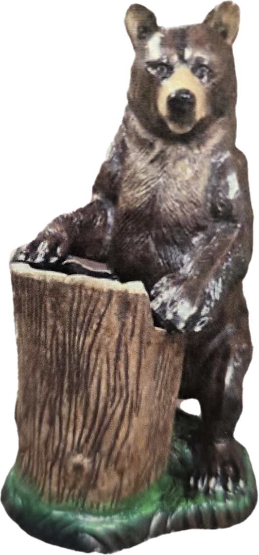 Bear with Stump