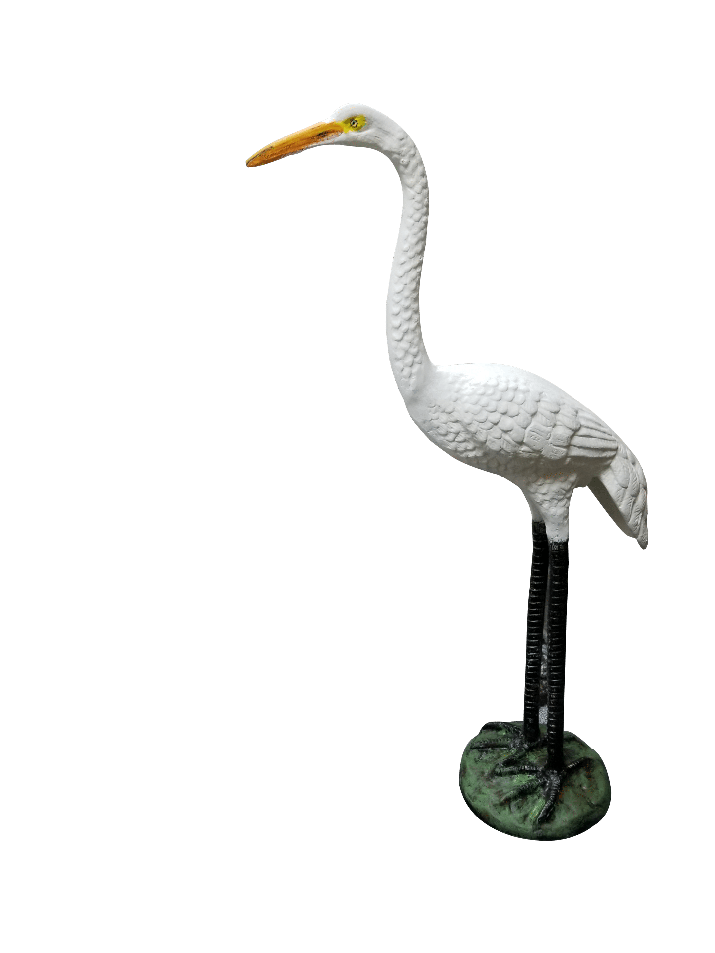 Standing Crane Head Up