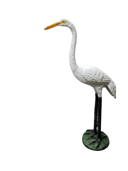 Standing Crane Head Up