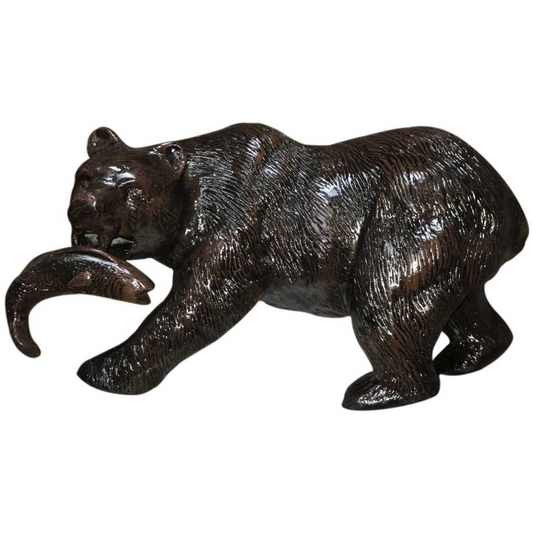 Desktop Bear with Fish