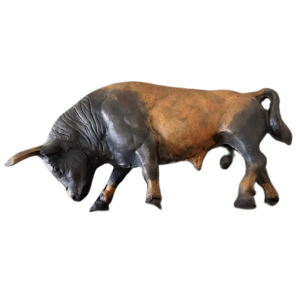 Desk Top Bull on Base