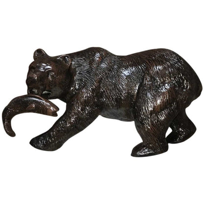 Desktop Bear with Fish