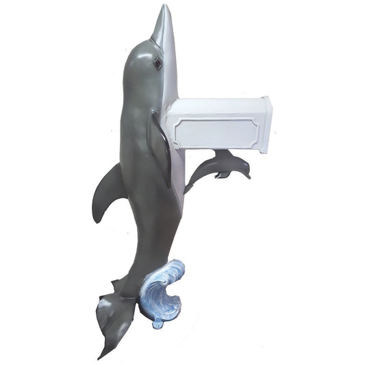 Dolphin Round Top Mailbox