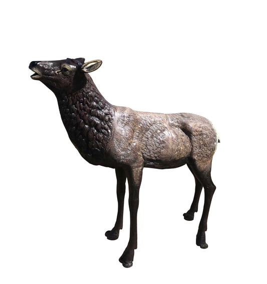 Standing Female Elk (Natural Color)